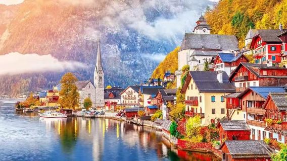 薩爾茨堡來回：哈爾施塔特+沃爾夫岡湖包車一日遊