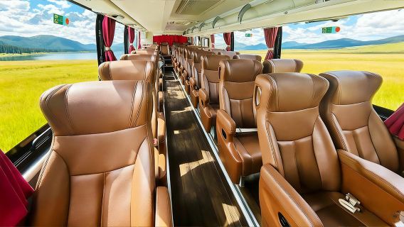 松潘高鐵站-九寨溝接駁車【2+1豪華保姆】去程·回程可選|正規車輛·舒適空調/豪華保姆大巴可選|多車型可選