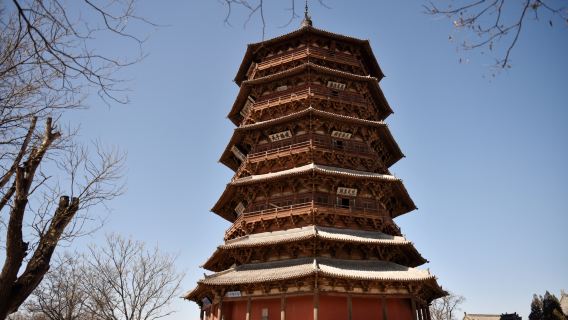 【應縣木塔＋懸空寺＋雲岡石窟】品質純玩·一日遊【太原起止】