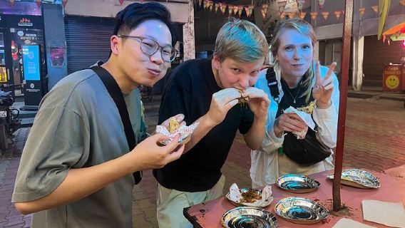 Agra : Best Evening Street Food & Local Bazar Tour in Agra.