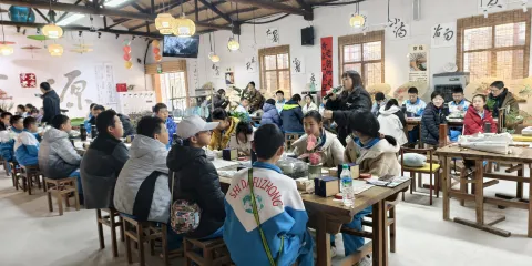 矛文女元&婺源非遺歙硯篆刻技藝參觀、創作體驗及展示