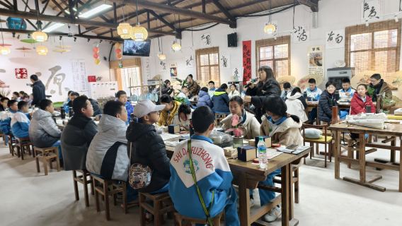 矛文女元&婺源非遺歙硯篆刻技藝參觀、創作體驗及展示