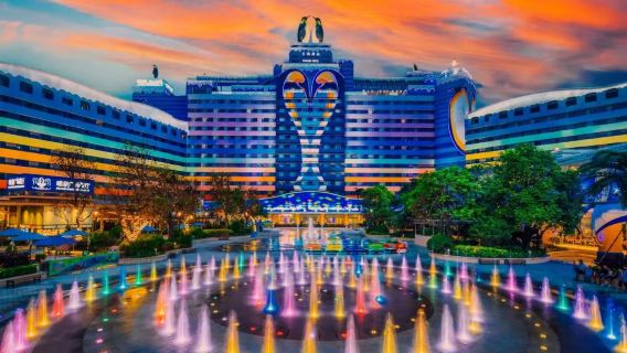 珠海長隆2天1晚/3天2晚無限暢玩海洋王國 企鵝/飛船/橫琴灣/馬戲/迎海飯店可選長隆秀/卡卡虎/自助餐套餐