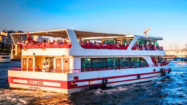[Bosphorus Strait - Sea Land Sightseeing Cruise Ticket] Istanbul, Turkey Bosphorus Strait Sea Land Sightseeing Cruise Ticket
