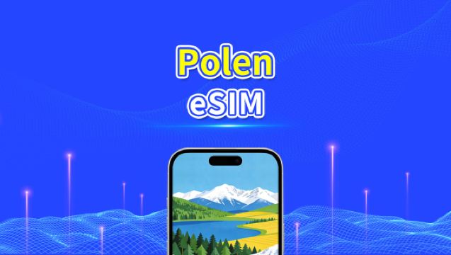 Polen eSIM | Highspeed-Daten | 5G/4G | Tages-/Datenpaket | 24 Stunden | 1–30 Tage | QR-Code