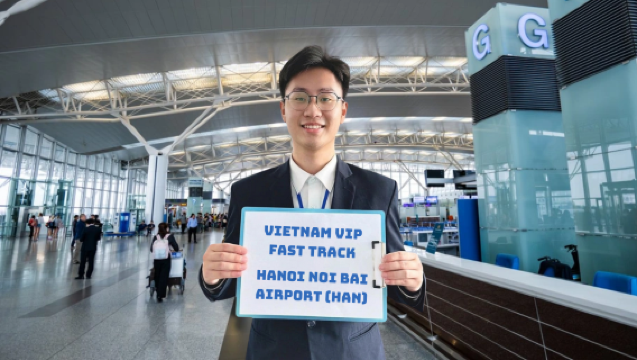 Hanoi Noi Bai Airport Fast Track VIP Service | Arrival/Departure | No queue