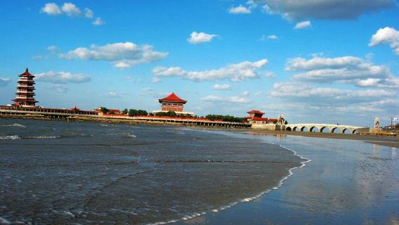 Lawatan Sehari Bebas ke Menara Penglai + Tarikan Pelancongan Lapan Dewa Menyeberangi Laut (Pakej Tiket Kombo)