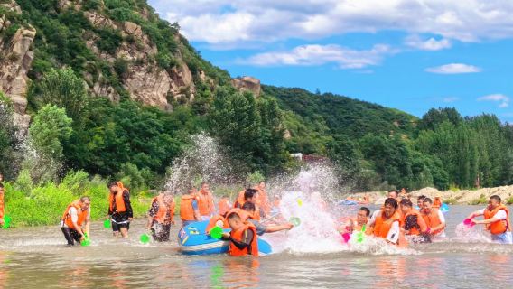 Musim Panas yang Menyegarkan di Zijingguan, Rafting dan Bersantai di Bandar Air Taihang