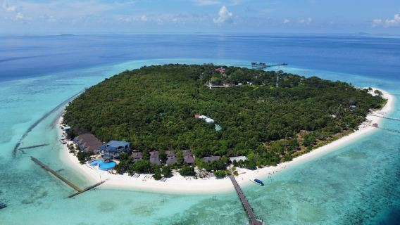Lawatan sehari Semporna Pulau Mataking pengalaman menyelam skuba mengambil gambar Pulau Pom Pom Timba Timba melompat pulau snorkeling