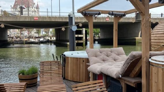 Rotterdam: Harbour Wellness Entry Ticket (Wijnhaven)