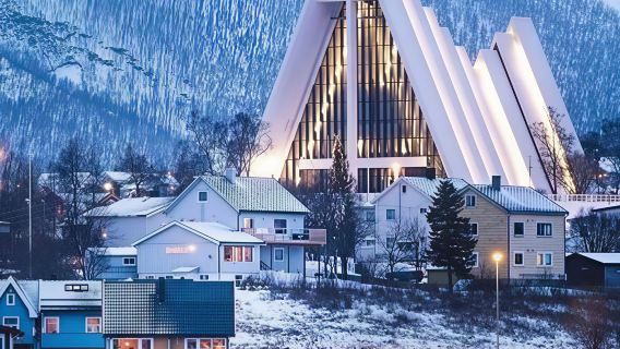Lawatan sehari Tromso - Gereja - kereta kabel - Muzium Artik - Sewaan peribadi pelancongan santai - Pilihan terbaik