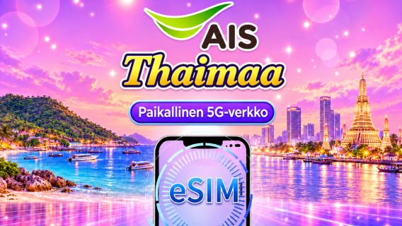 Thaimaan AIS alkuperäinen 5G eSIM | Tuki Tiktokille & ChatGPT:lle | Kokonaismääräpaketti | 7-10 päivää | Vaaditaan henkilöllisyyden vahvistus | Luonnollinen päivälaskenta | QR-koodi