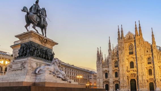 ミラノのドゥオーモ：屋上のガイド付きツアー