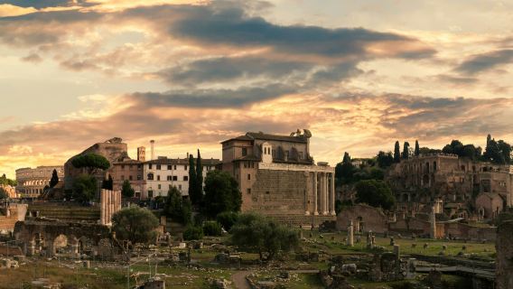Roman Forum Guided Tour + Palatine Hill & Roman Domus Entry