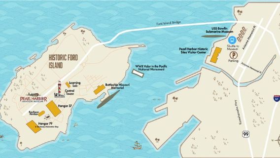 Oahu: Entrada al Museo de Aviación de Pearl Harbor