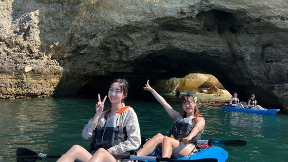 Benagil: Guided Sunrise Kayak Tour with Licensed Guide