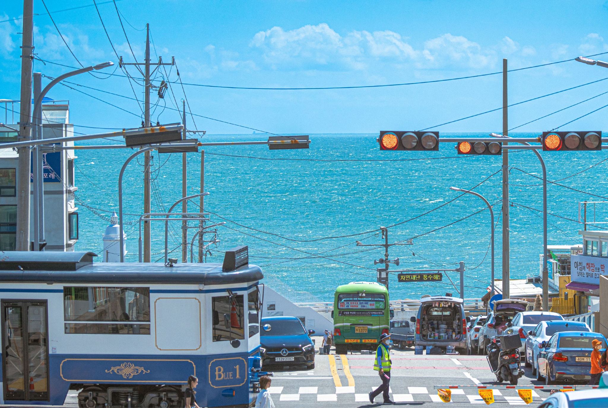 Busan, South Korea one-day tour[Haeundae Blue Line Park/Gamcheon Culture Village/Cheongsapo/Yonggungsa Temple]