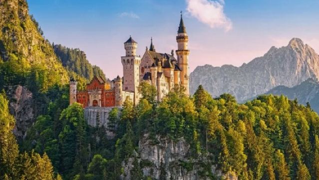 德國慕尼黑周邊新天鵝堡+瑪麗安橋一日遊 10H包車