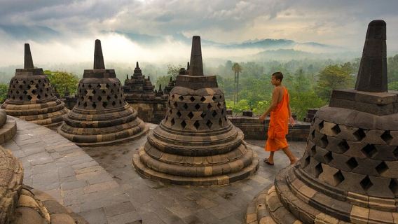 Borobudur, Merapi Volcano and Prambanan Temple Private Tour