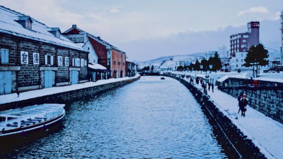 日本小樽運河＋大沼國定公園＋五稜郭公園＋函館山