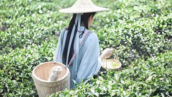 항저우 프라이빗 투어: 서호(시후)관광지, 청황각 & 차밭 한복 체험
