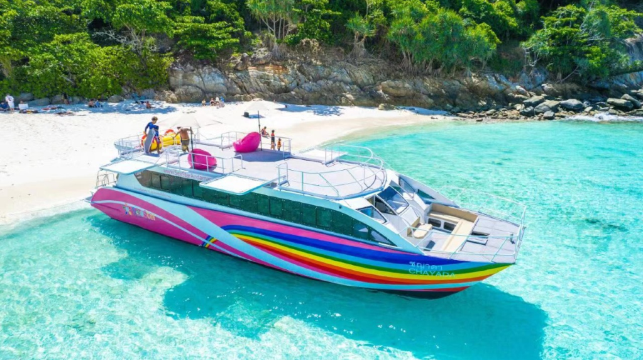 布吉島皮皮島+瑪雅灣+蛋島一日遊【包含上島費丨出海浮潛】