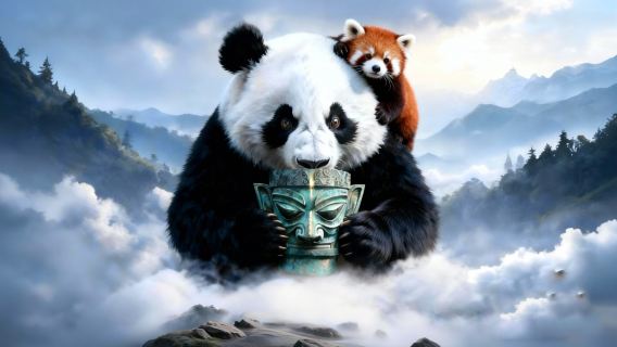 可選導覽團●三星堆+熊貓基地|√含門票|√純玩一日遊