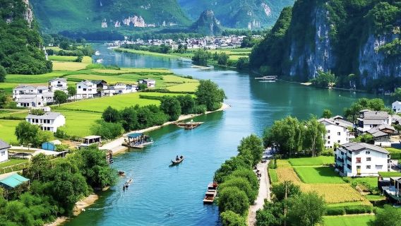 德天跨國瀑布景區+峒那嶼灣一日遊【精品小團 專車上門接駁+純玩無購物