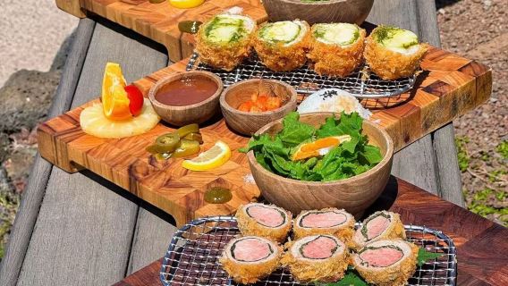 海雲台藍線公園+五六島天空步道+白淺灘文化村一日遊-中文包車