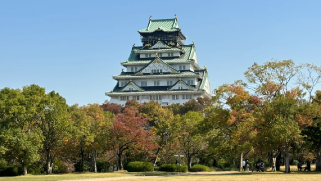 大阪城公園+浪速之湯天然溫泉+阿倍野300觀景台包車一日遊