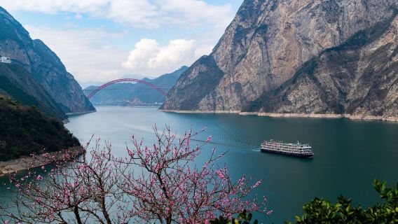 Tagesausflug in Yichang: Besichtigung des monumentalen Drei-Schluchten-Damms und Panoramablick auf beide Ufer des Xiling mit VIP-Privattransfer