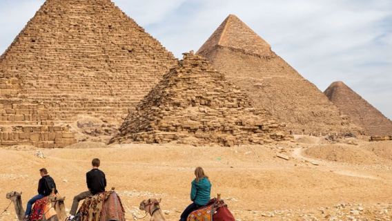 Cairo Pyramids & Grand Egyptian Museum Day Tour from Sharm El Sheikh (Excluding Flights)