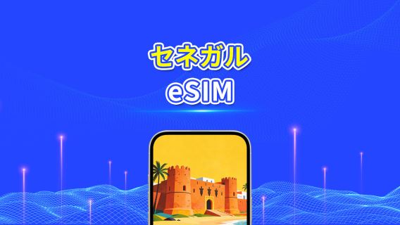 セネガル 4G eSIM   | 日次/合計データパッケージ | 1～30日 | 24時間課金 | QRコード