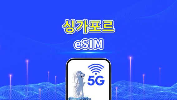 싱가포르 4G eSIM | 듀얼 네트워크 | 일일/총 데이터 패키지 | 1–30일 | 24시간 과금 | QR 코드