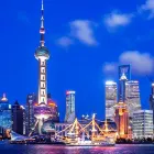 Shanghai Night River Cruise Tour with Xinjiang Style Dining Experience