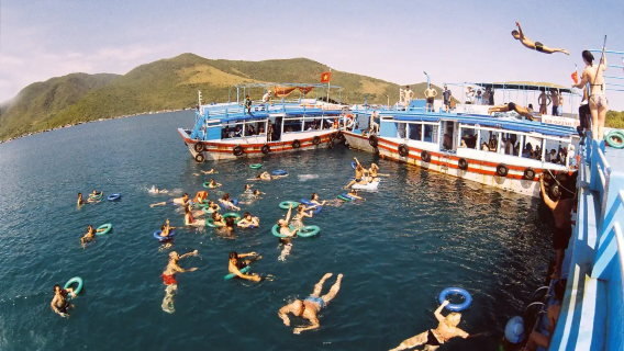Vietnam Nha Trang Han Tam Island + Nha Trang Bay one-day tour