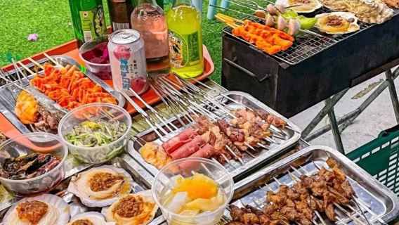 廣州南平靜修小鎮·露營（過夜）【從化富力泉5房營地「泡溫泉+唱K」團建拓展一日遊】