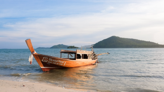 タイ クラビ レッドアイランド 体験ダイビング&シュノーケリング 8時間【親子旅行 ロングテールチャーターボート ポダ島/ホンフー湾/パラダイス島/チキン島/チューブ島/ライリービーチ】