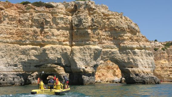 Benagil & Dolphin Watching: Insónia (Semi-Rigid) Cruise Tour from Albufeira