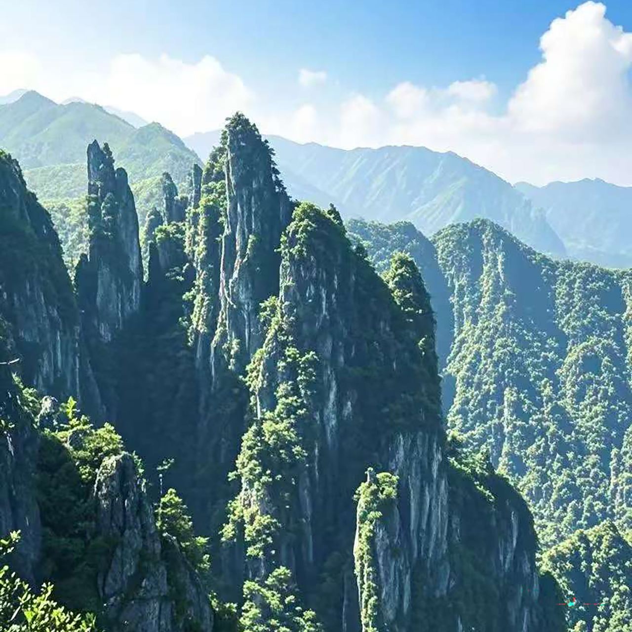 莽山五指峰一日遊（含景區門票+來回索道+來回郴州市區用車）