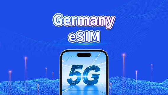 eSIM Germania | 5G/4G | Pacchetto giornaliero/dati | 24 ore | 1-30 giorni | Codice QR