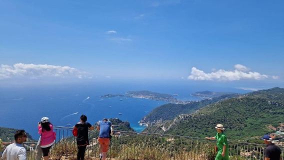 Grande tour panoramico in bici elettrica della Costa Azzurra da Nizza