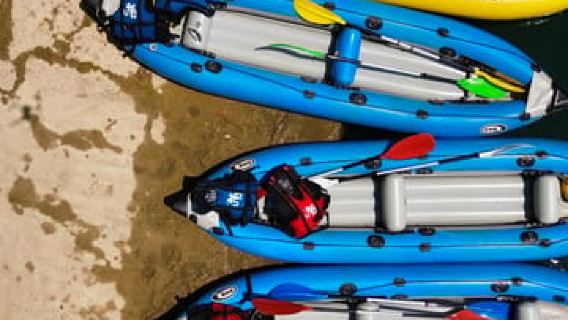 Bihać: Kajakfahrt mit den Una-Piraten auf dem Fluss Una