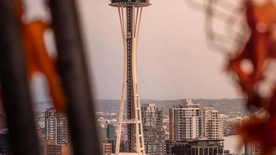 美國西雅圖市區派克市場-太空針塔華盛頓大學-包車可多日-精選