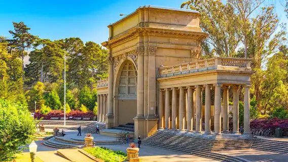 舊金山一日遊:金門公園+藝術宮+九曲花街+舊金山鐺鐺車