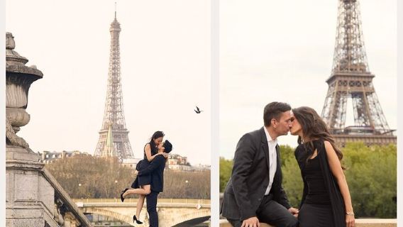 Eiffel Tower Private Photo Shoot