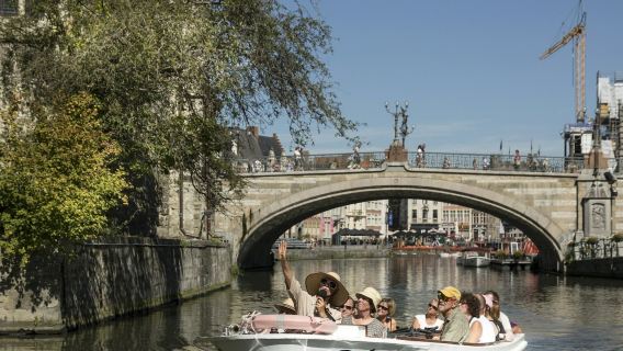 Guided Boat Tour through Historical Ghent