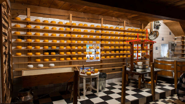 Wooden Shoe Workshop of Zaanse Schans + Cheese Farm "Catharina Hoeve" by Henri Willig