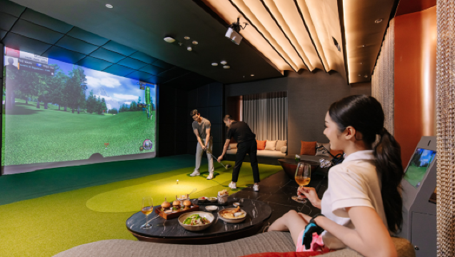 โรงแรมเชียงใหม่ แมริออท - ห้องกอล์ฟซิมูเลเตอร์หรือห้องคาราโอเกะ