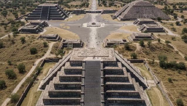Mexico City: Tapak Bandar Purba Teotihuacan + Piramid [Sewaan Peribadi Bahasa Cina | Boleh Disesuaikan]